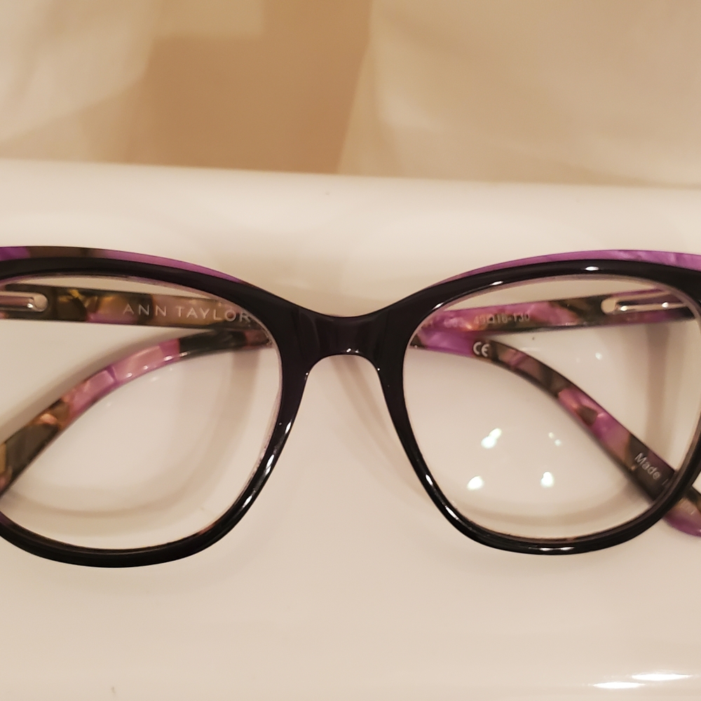 Ann Taylor Purple Cat-Eye Glasses